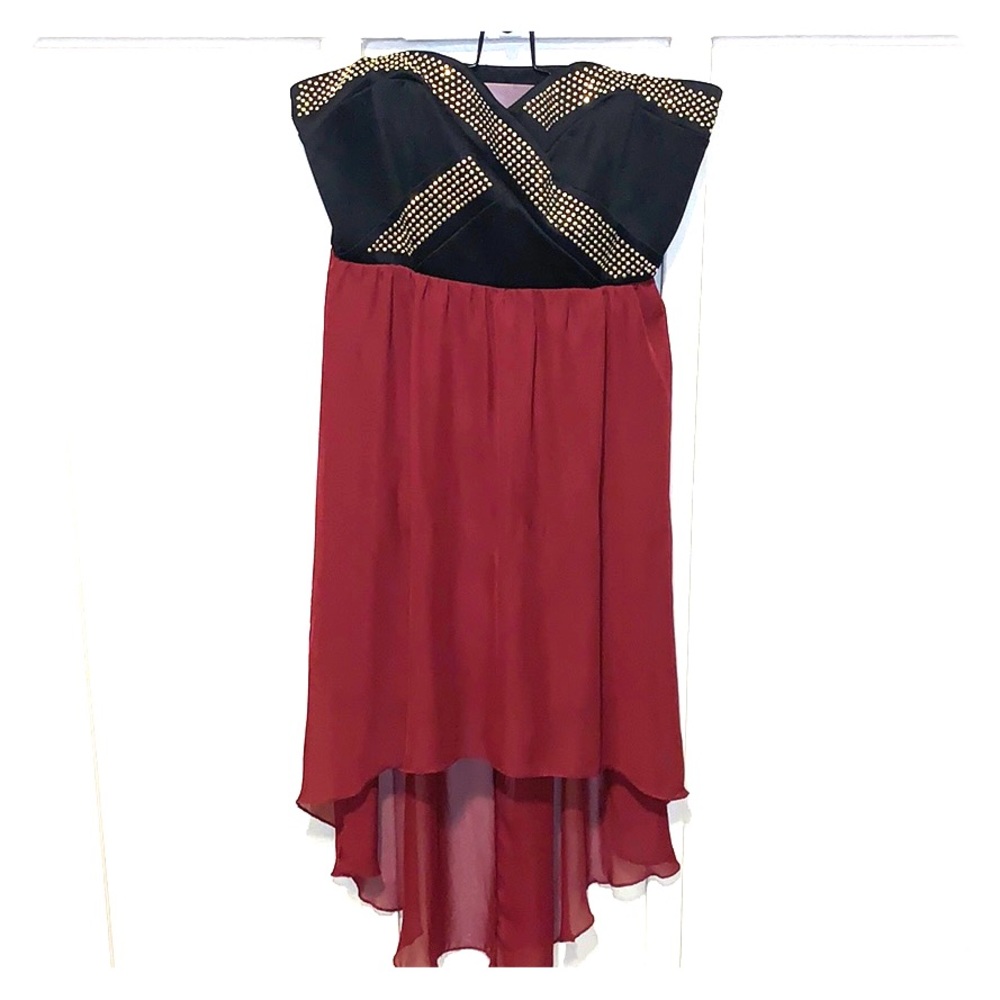 Strapless dress